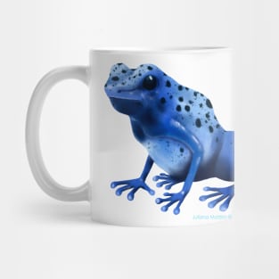 Blue Poison Dart Frog Mug